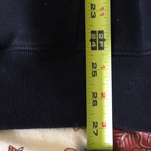 Brandy Melville Black Oversized Butterfly Pullover Hoody Sweatshirt. - Picture 6 of 6